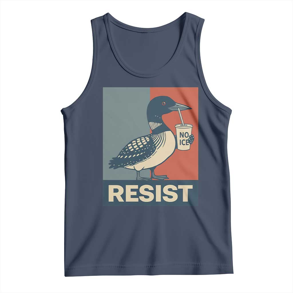 Funny Minnesota Common Loon Tank Top No Ice Please