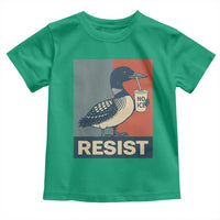 Funny Minnesota Common Loon Toddler T Shirt No Ice Please