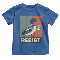 Funny Minnesota Common Loon Toddler T Shirt No Ice Please