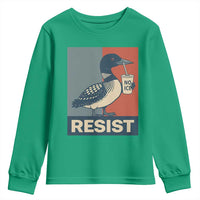 Funny Minnesota Common Loon Youth Sweatshirt No Ice Please