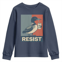 Funny Minnesota Common Loon Youth Sweatshirt No Ice Please