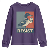 Funny Minnesota Common Loon Youth Sweatshirt No Ice Please