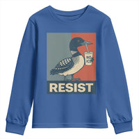 Funny Minnesota Common Loon Youth Sweatshirt No Ice Please