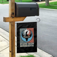 Stand With Minnesota Garden Flag Common Loon Pride Support