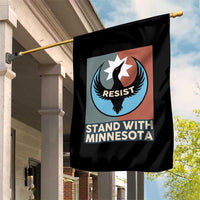 Stand With Minnesota Garden Flag Common Loon Pride Support