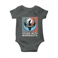 Stand With Minnesota Baby Onesie Common Loon Pride Support