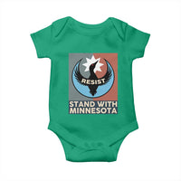 Stand With Minnesota Baby Onesie Common Loon Pride Support