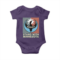 Stand With Minnesota Baby Onesie Common Loon Pride Support
