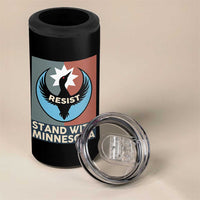 Stand With Minnesota 4 in 1 Can Cooler Tumbler Common Loon Pride Support