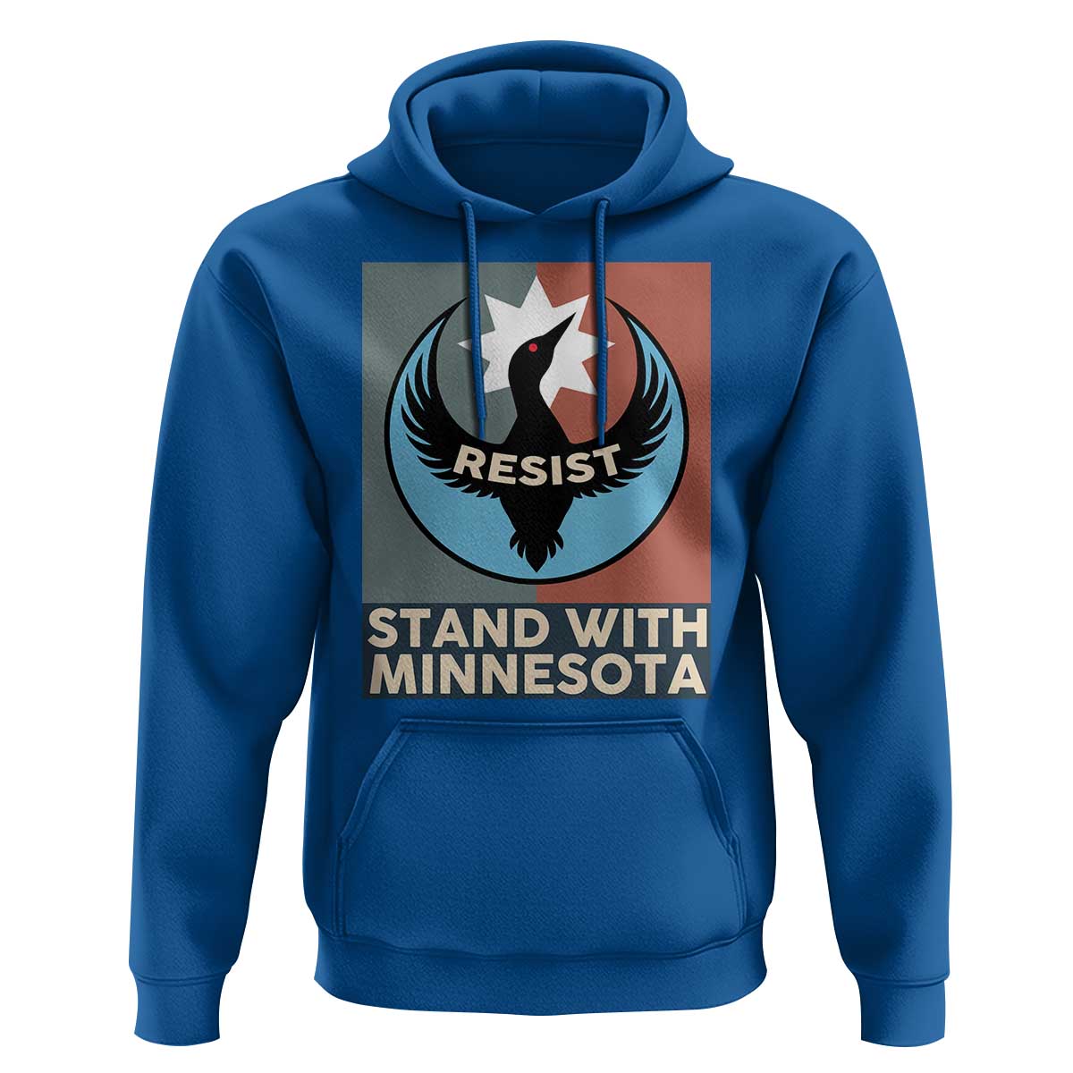Stand With Minnesota Hoodie Common Loon Pride Support