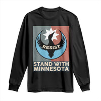 Stand With Minnesota Long Sleeve Shirt Common Loon Pride Support