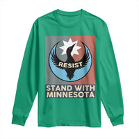 Stand With Minnesota Long Sleeve Shirt Common Loon Pride Support