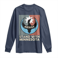 Stand With Minnesota Long Sleeve Shirt Common Loon Pride Support