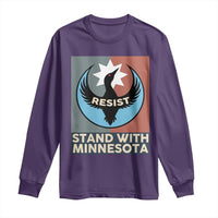 Stand With Minnesota Long Sleeve Shirt Common Loon Pride Support