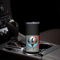 Stand With Minnesota Skinny Tumbler Common Loon Pride Support