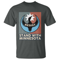 Stand With Minnesota T Shirt Common Loon Pride Support