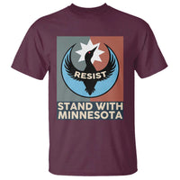 Stand With Minnesota T Shirt Common Loon Pride Support