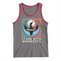Stand With Minnesota Tank Top Common Loon Pride Support