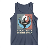 Stand With Minnesota Tank Top Common Loon Pride Support