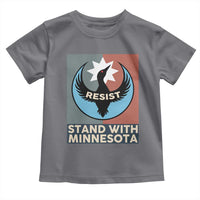 Stand With Minnesota Toddler T Shirt Common Loon Pride Support