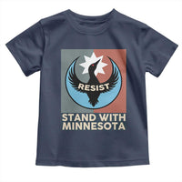 Stand With Minnesota Toddler T Shirt Common Loon Pride Support