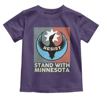 Stand With Minnesota Toddler T Shirt Common Loon Pride Support