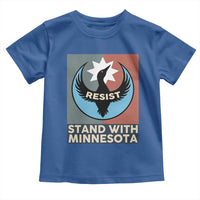 Stand With Minnesota Toddler T Shirt Common Loon Pride Support
