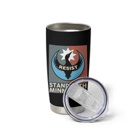 Stand With Minnesota Tumbler Cup Common Loon Pride Support
