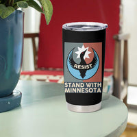 Stand With Minnesota Tumbler Cup Common Loon Pride Support