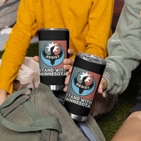 Stand With Minnesota Tumbler Cup Common Loon Pride Support
