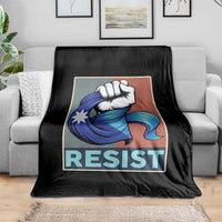 Minnesota Resist Ice Out Throw Blanket MM Support Gift