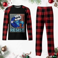 Minnesota Resist Ice Out Plaid Pajama Set MM Support Gift