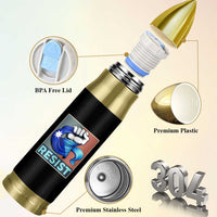 Minnesota Resist Ice Out Bullet Tumbler MM Support Gift