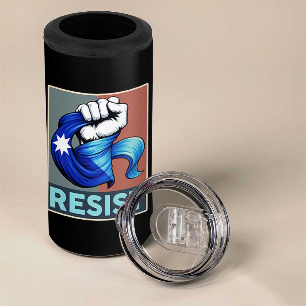 Minnesota Resist Ice Out 4 in 1 Can Cooler Tumbler MM Support Gift