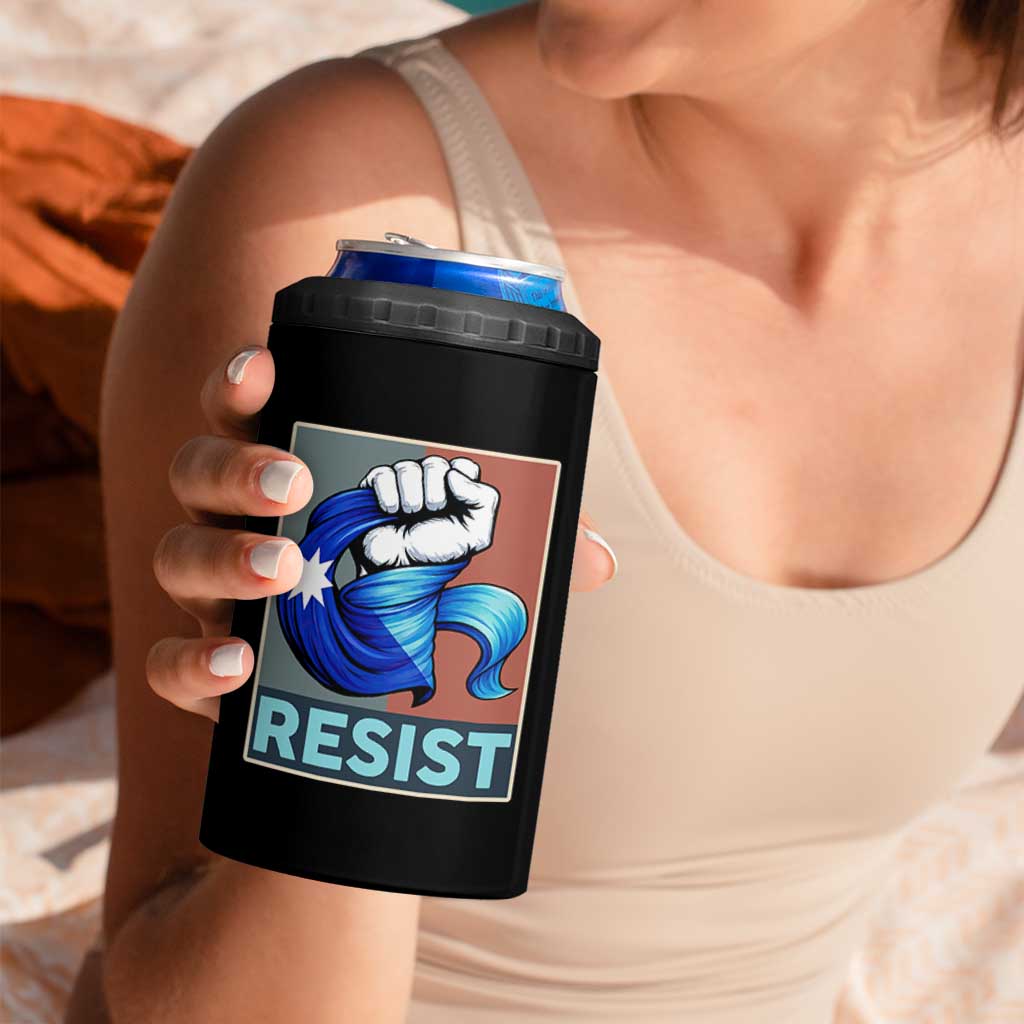 Minnesota Resist Ice Out 4 in 1 Can Cooler Tumbler MM Support Gift