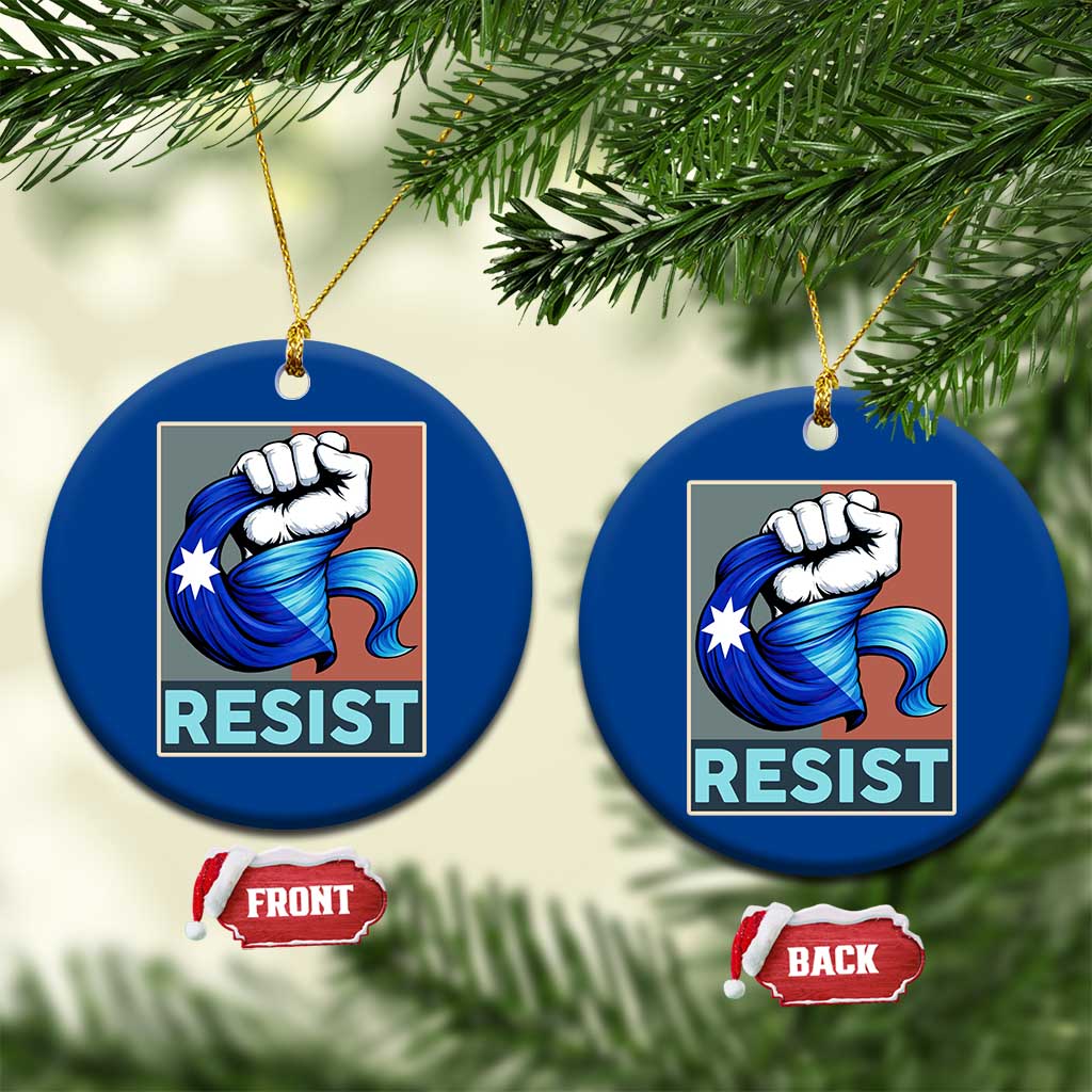Minnesota Resist Ice Out Ceramic Ornament MM Support Gift