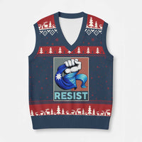 Minnesota Resist Ice Out V-Neck Knit Sweater Vest MM Support Gift