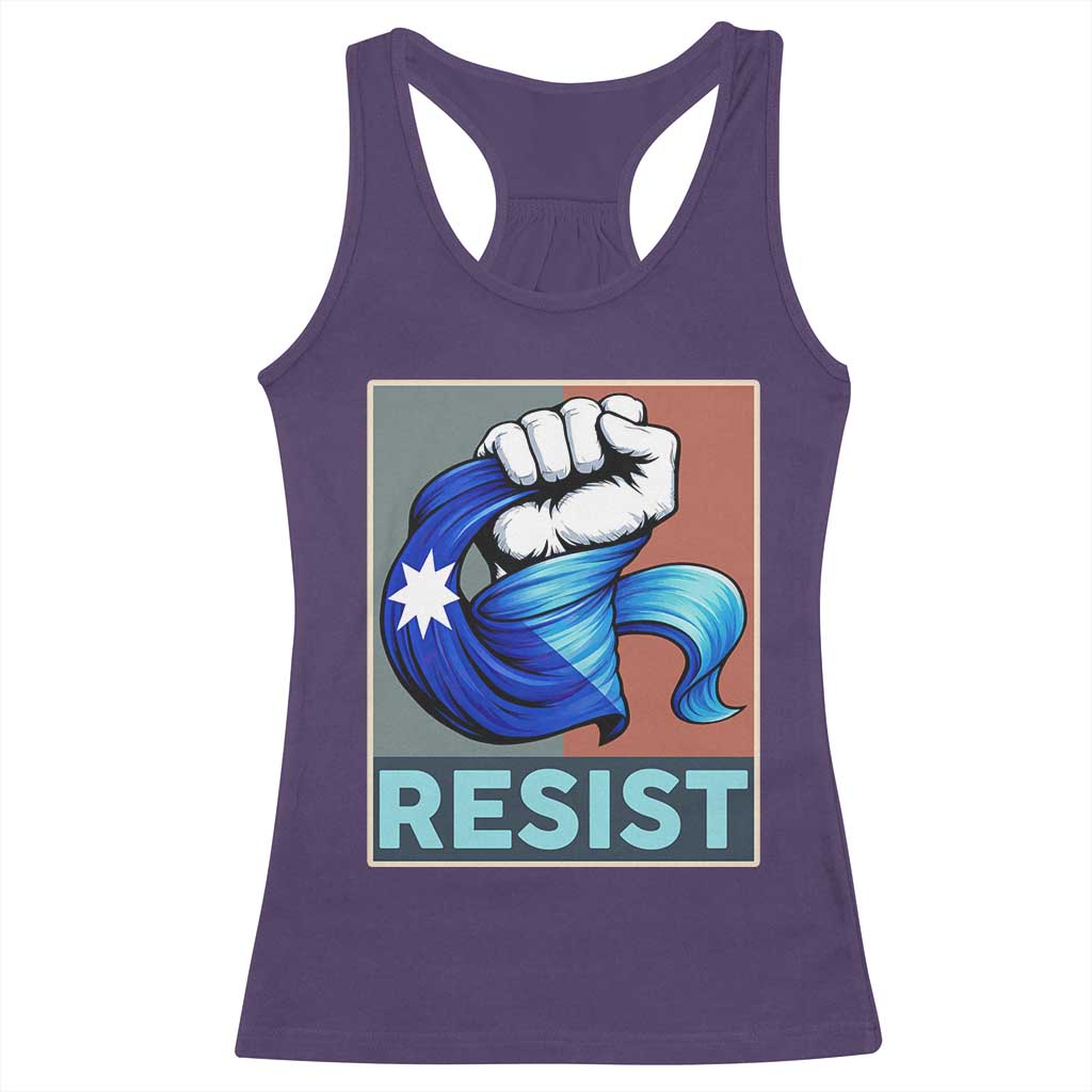 Minnesota Resist Ice Out Racerback Tank Top MM Support Gift