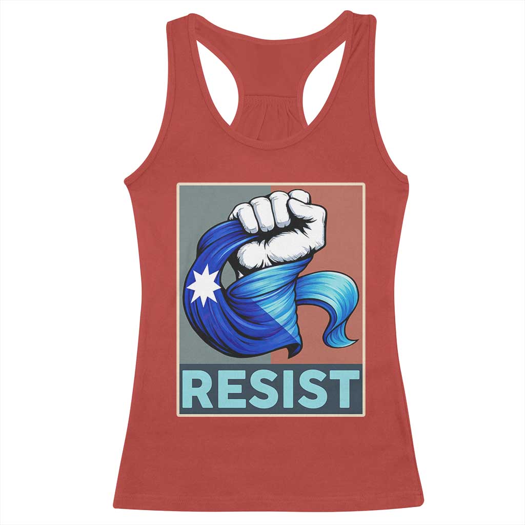 Minnesota Resist Ice Out Racerback Tank Top MM Support Gift