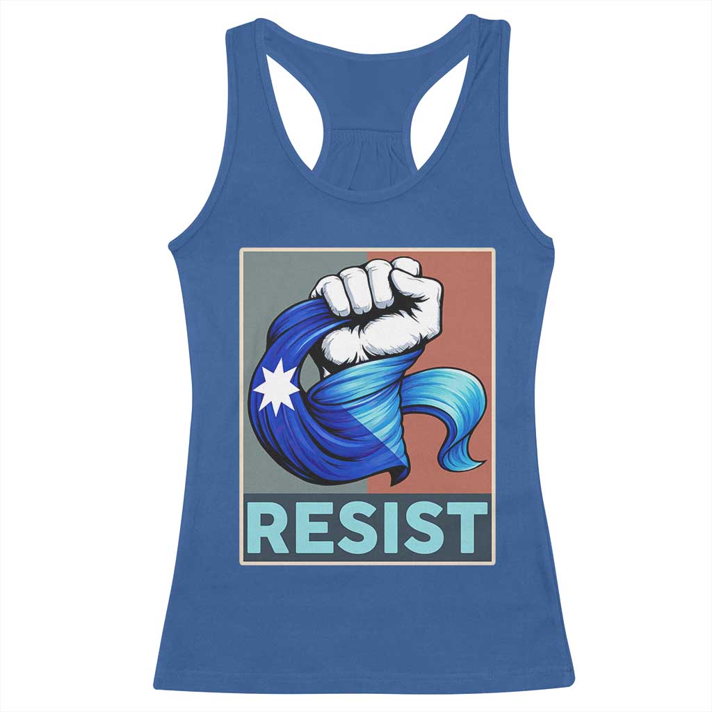 Minnesota Resist Ice Out Racerback Tank Top MM Support Gift