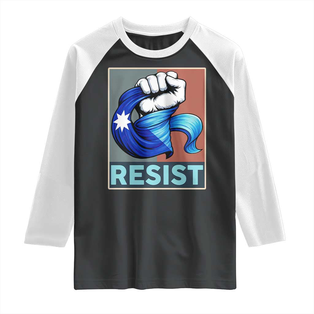 Minnesota Resist Ice Out Raglan Shirt MM Support Gift