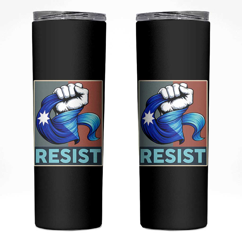 Minnesota Resist Ice Out Skinny Tumbler MM Support Gift