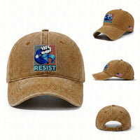 Minnesota Resist Ice Out Washed Cotton Baseball Cap MM Support Gift