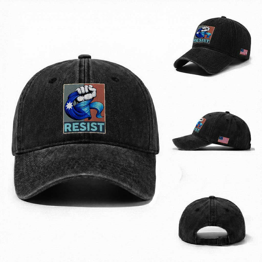 Minnesota Resist Ice Out Washed Cotton Baseball Cap MM Support Gift