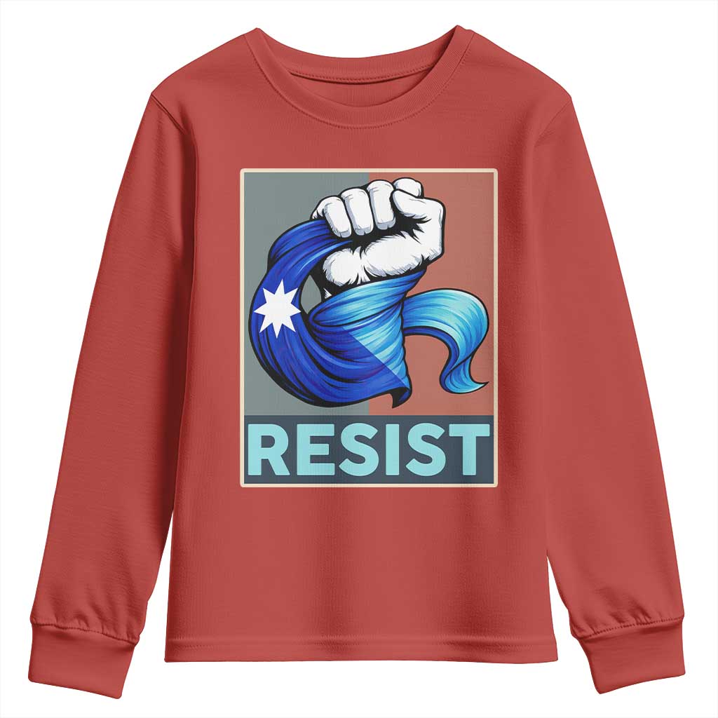 Minnesota Resist Ice Out Youth Sweatshirt MM Support Gift