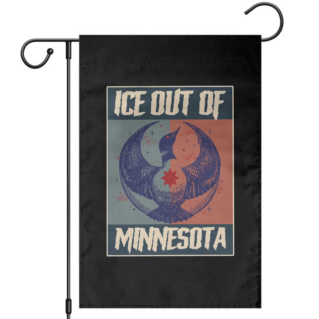 Ice Out Of Minnesota Garden Flag Social Justice Solidarity