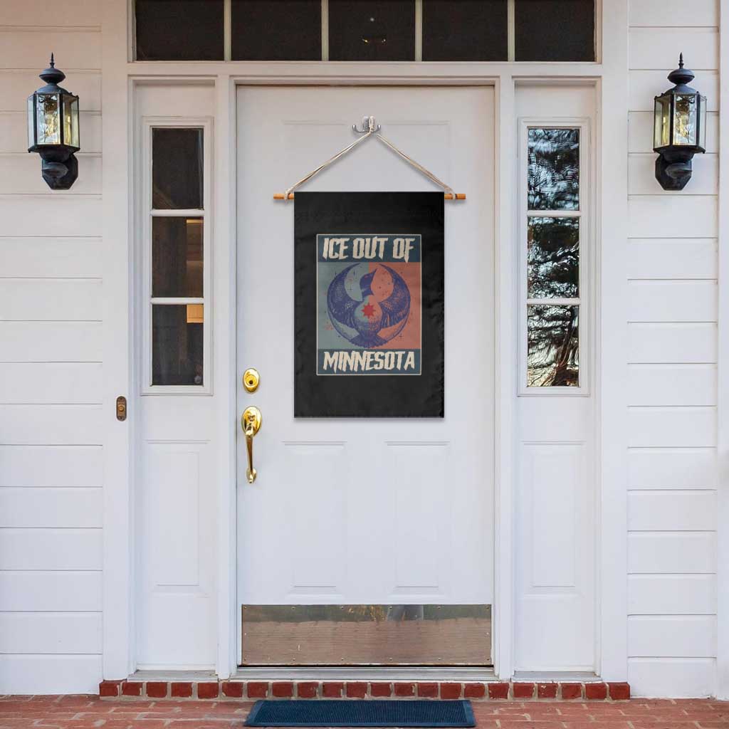 Ice Out Of Minnesota Garden Flag Social Justice Solidarity