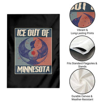 Ice Out Of Minnesota Garden Flag Social Justice Solidarity