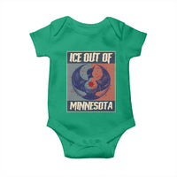 Ice Out Of Minnesota Baby Onesie Social Justice Solidarity