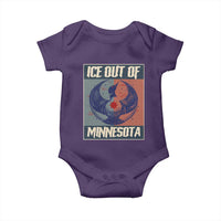 Ice Out Of Minnesota Baby Onesie Social Justice Solidarity